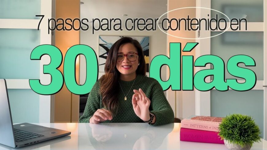 , creación de contenido,Cómo CREAR CONTENIDO para 30 días con INTELIGENCIA ARTIFICIAL + 3 Prompts DE REGALO