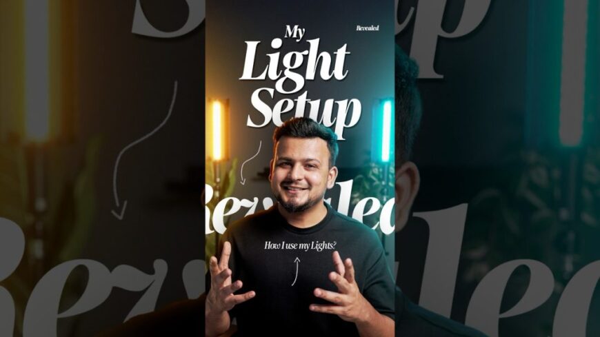, Content Creator Lightning Setup #light #setup #filmmaking