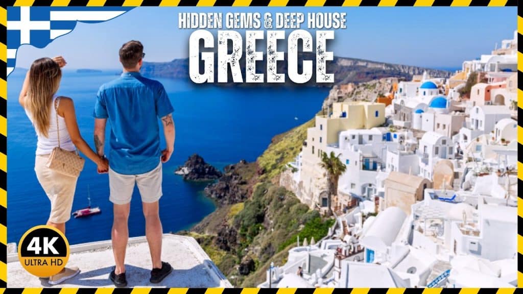 Greece 4k 🎵 Best Greek Folk Deep House Drone 4k UHD Footage Mix.8