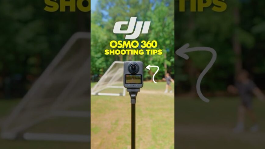 , drone TV,3 Creative Angles with the Osmo 360!