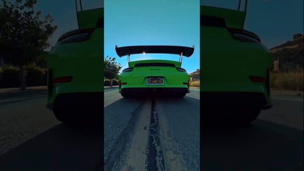 Epic Porsche drone transition 💥 see Results ‼️ #cinematic #automobile #insta360