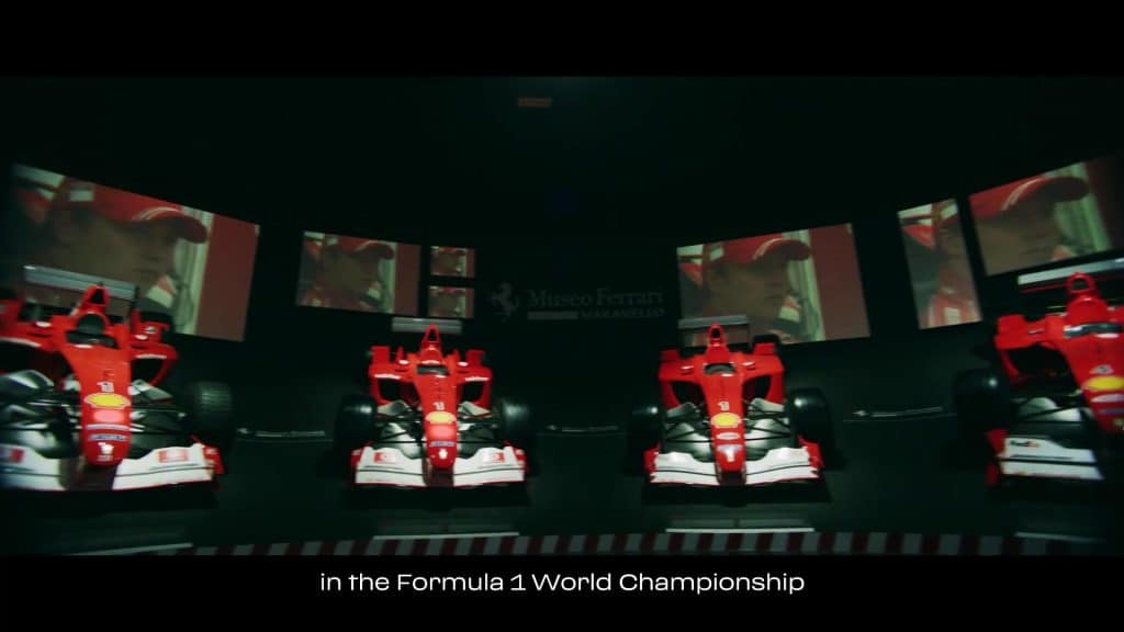 Court métrage de présentation de l'équipe Ferrari F1 2021